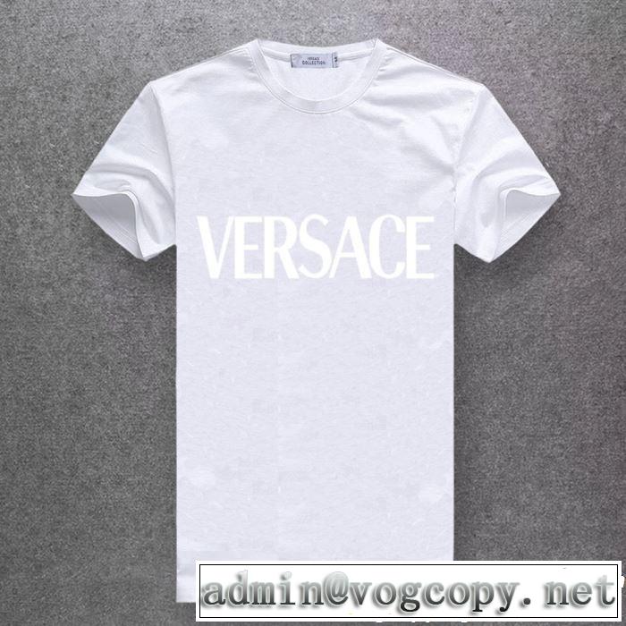 知的優秀アイテム ヴェルサーチVERSACE 2019年春夏流行ファッション Tシャツ/ティーシャツ 多色可選
