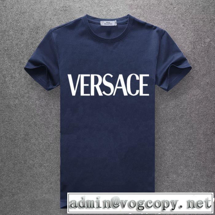知的優秀アイテム ヴェルサーチVERSACE 2019年春夏流行ファッション Tシャツ/ティーシャツ 多色可選