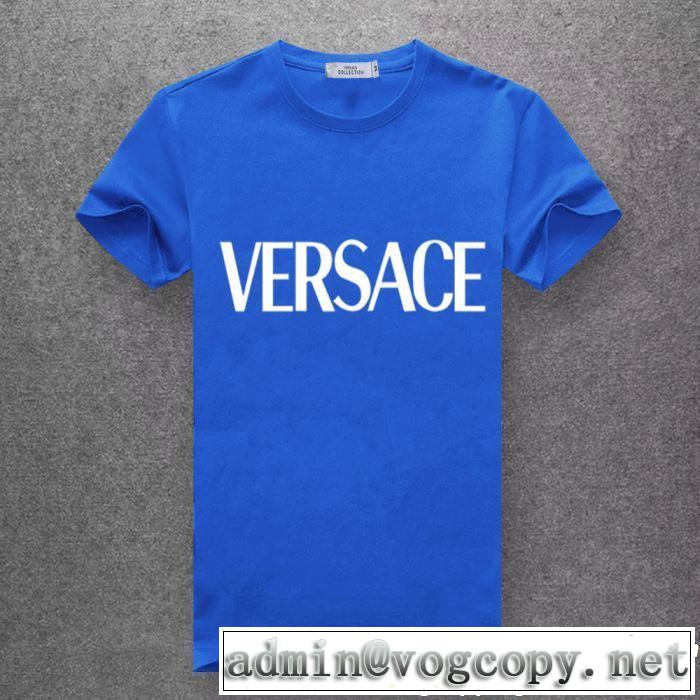 知的優秀アイテム ヴェルサーチVERSACE 2019年春夏流行ファッション Tシャツ/ティーシャツ 多色可選