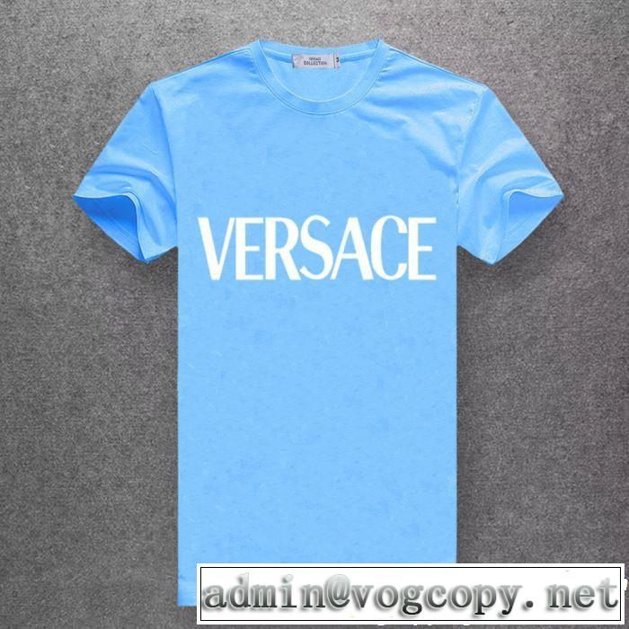 知的優秀アイテム ヴェルサーチVERSACE 2019年春夏流行ファッション Tシャツ/ティーシャツ 多色可選