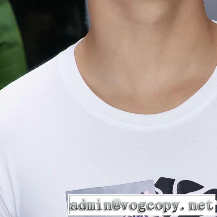 2019SSのトレンド商品 ヴェルサーチVERSACE Tシャツ/ティーシャツ 2色可選 大人のこなれた着こなし