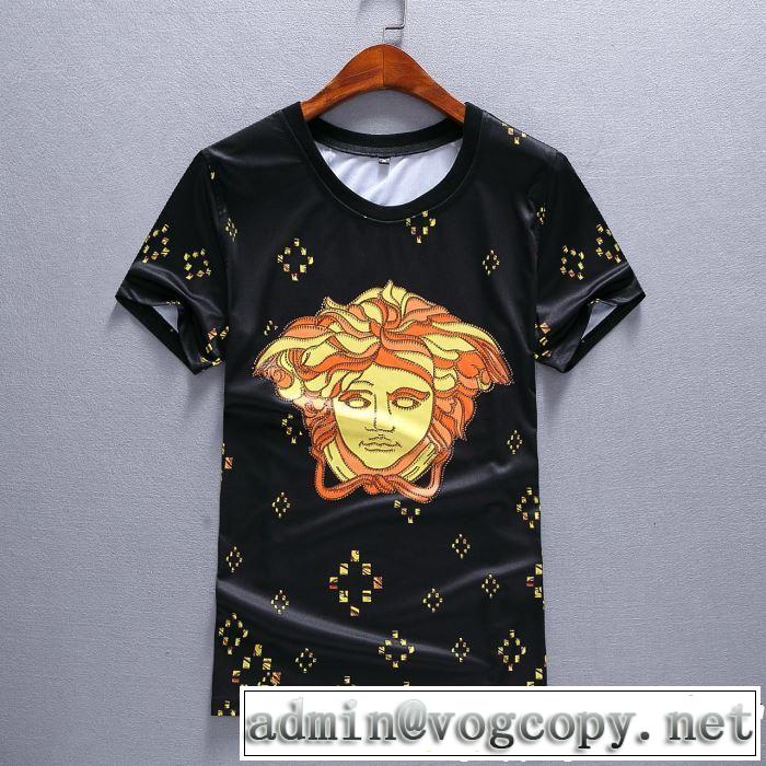 VERSACE 新商品☆完売必至ヴェルサーチ 2019限定 男性に人気半袖 上下セット 色可選