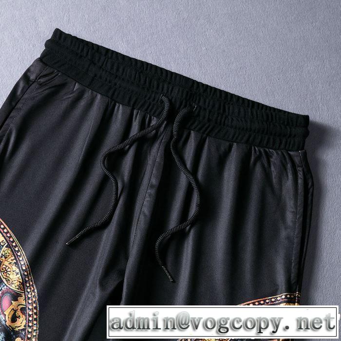 上下セット完売在庫確保 VERSACE2019春夏も引き続き人気セール ヴェルサーチ半袖 