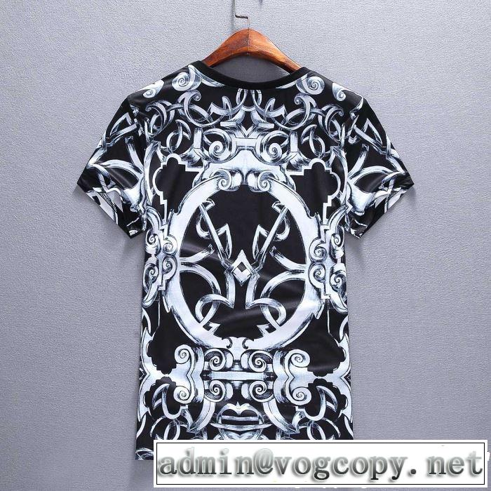 2019夏ファション新品 ヴェルサーチ半袖 上下セットやっと見つけた国内即発 VERSACE