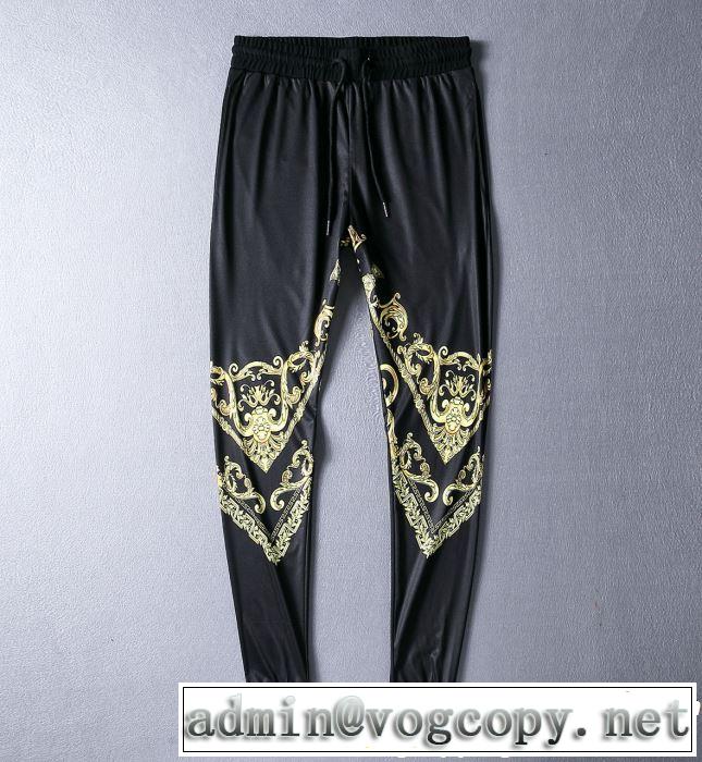 2019夏ファション新品 半袖 上下セット最終価格セール VERSACE ヴェルサーチ ギフト最適期間限定