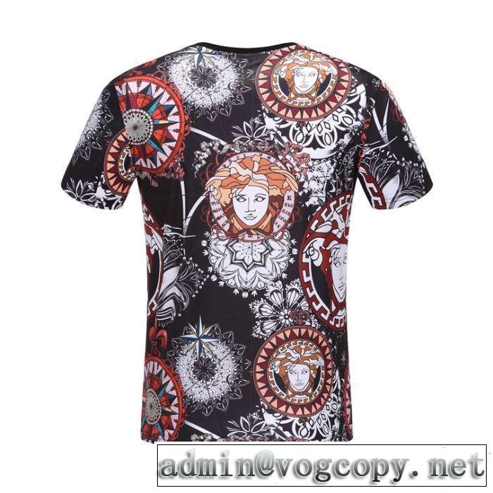 VERSACE ヴェルサーチ 半袖Tシャツ 2色可選 2019年の春夏に着たい る春夏おすすめの人気商品