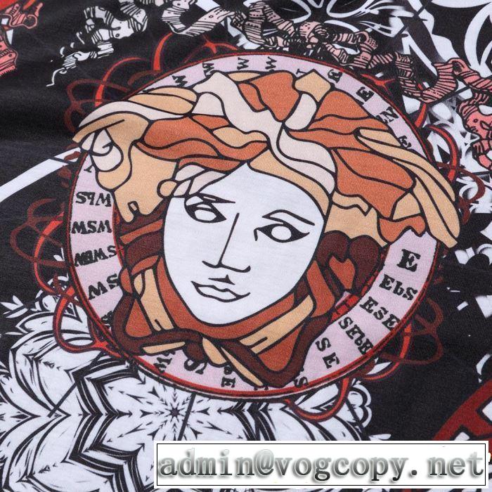 VERSACE ヴェルサーチ 半袖Tシャツ 2色可選 2019年の春夏に着たい る春夏おすすめの人気商品