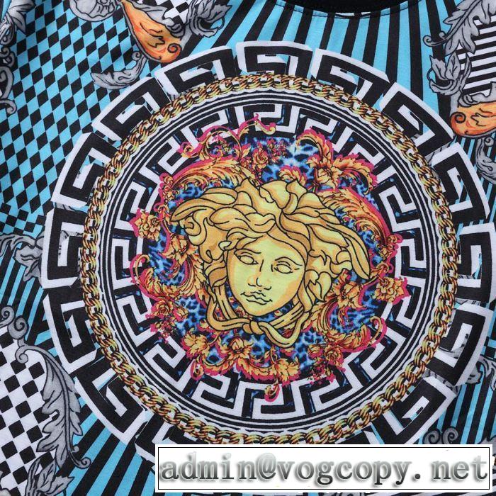 おしゃれデザインも大人気 VERSACE ヴェルサーチ 半袖Tシャツ 2019年最新ファッション