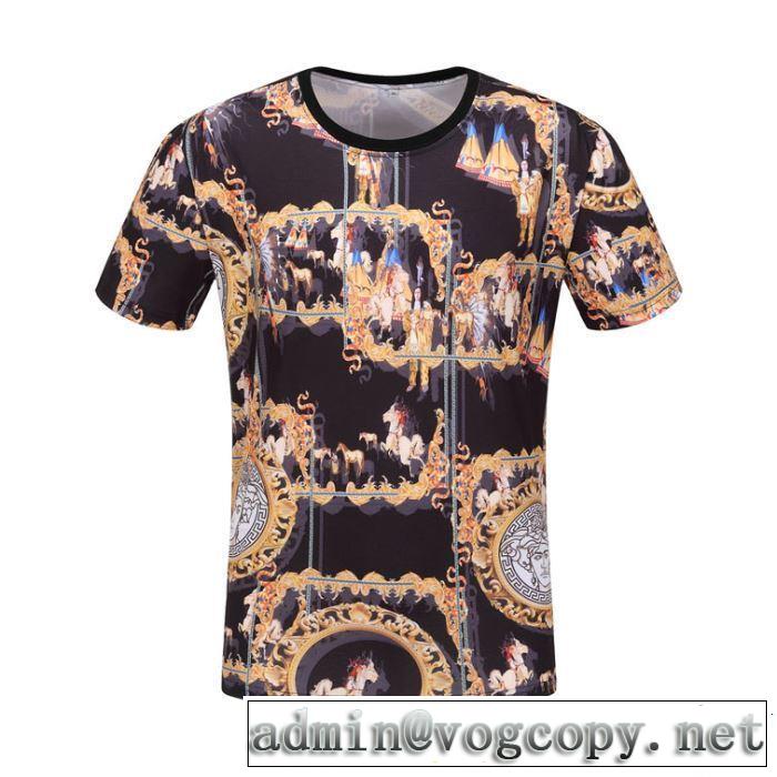 半袖Tシャツ 2019春夏トレンドアイテム 今期のトレンド定番アイテム VERSACE ヴェルサーチ