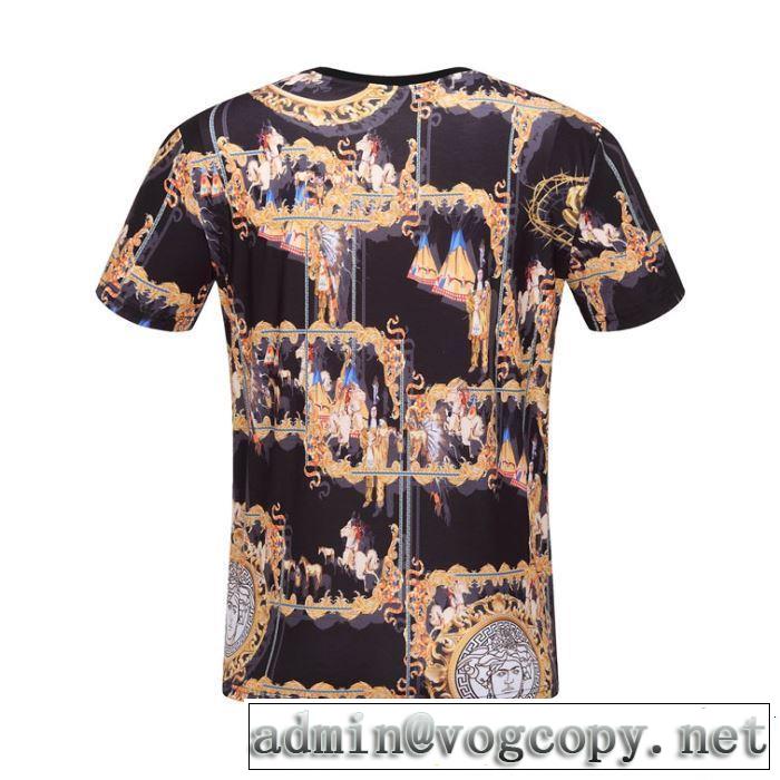 半袖Tシャツ 2019春夏トレンドアイテム 今期のトレンド定番アイテム VERSACE ヴェルサーチ
