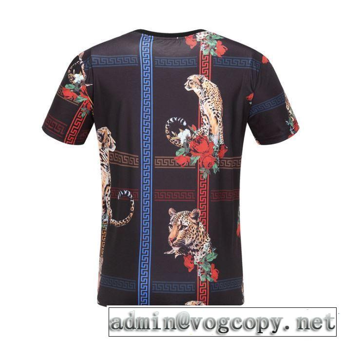 VERSACE ヴェルサーチ 半袖Tシャツ 2019春夏は人気定番 夏おすすめ人気ブランドアイテム