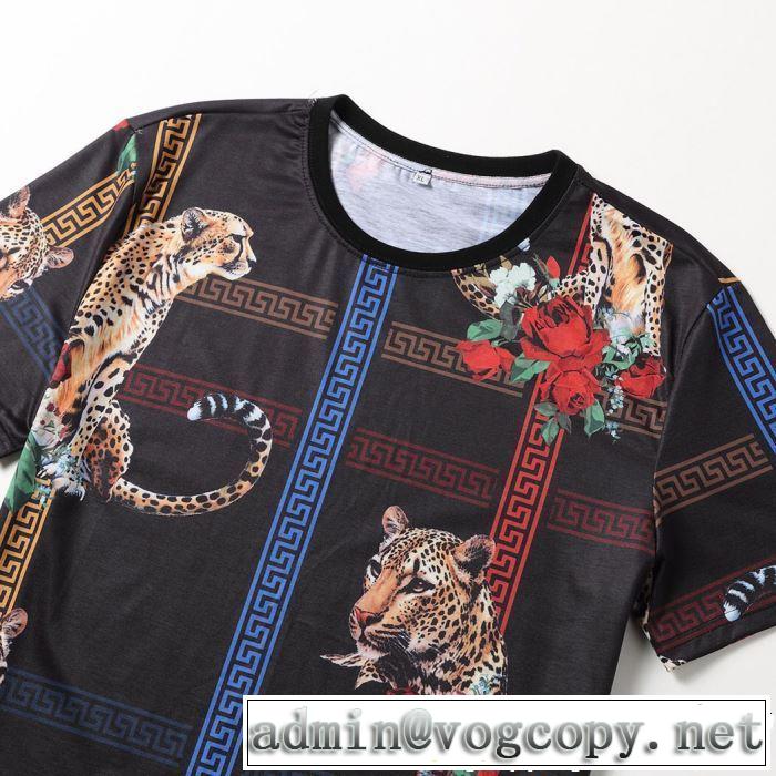 VERSACE ヴェルサーチ 半袖Tシャツ 2019春夏は人気定番 夏おすすめ人気ブランドアイテム