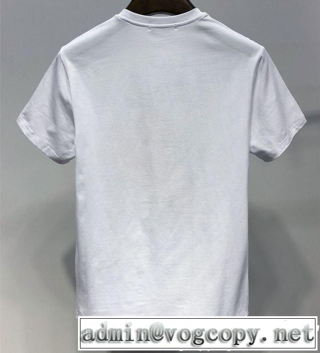 人気ストリートブランド新品 2019春夏人気トレンドアイテム VERSACE ヴェルサーチ 半袖Tシャツ 2色可選