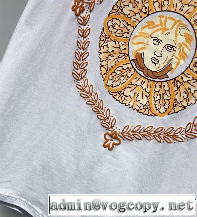 2色可選 半袖Tシャツ 2019SSのトレンド商品 今季トレンドの限定アイテム VERSACE ヴェルサーチ