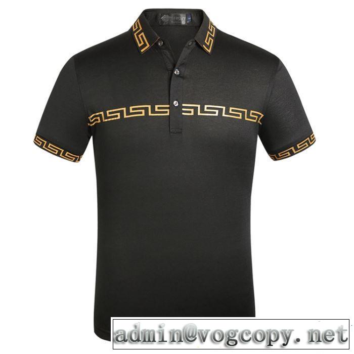 半袖Tシャツ 2色可選 男女兼用 2019年の夏のマスト 定番のスタイル春夏限定 VERSACE ヴェルサーチ