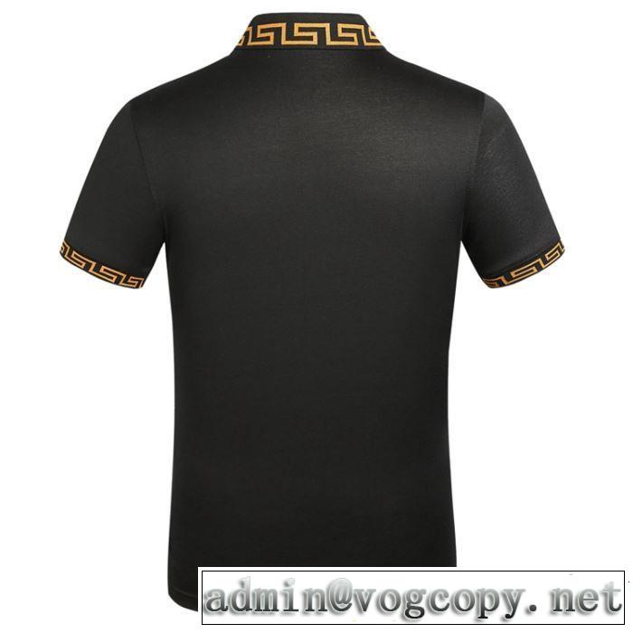 半袖Tシャツ 2色可選 男女兼用 2019年の夏のマスト 定番のスタイル春夏限定 VERSACE ヴェルサーチ