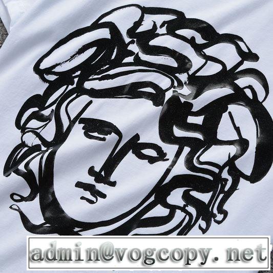 2019春夏の大注目トレンド VERSACE ヴェルサーチ 半袖Tシャツ 3色可選 春色の最旬の人気アイテム