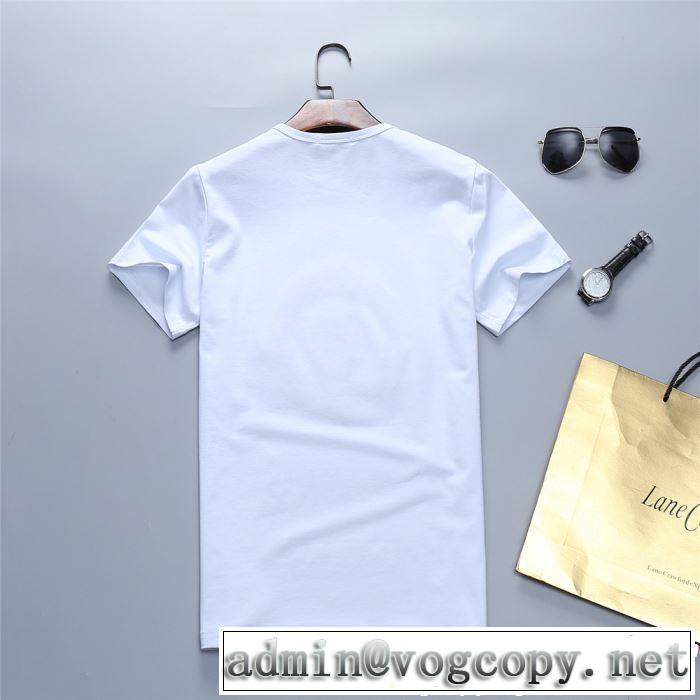2019春夏人気トレンドアイテム 特に夏は人気アイテム VERSACE ヴェルサーチ 半袖Tシャツ 2色可選