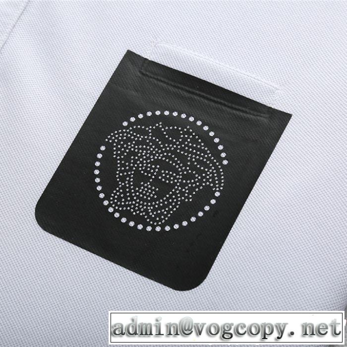 2019年最新ファッション VERSACE ヴェルサーチ 半袖Tシャツ 2色可選 春夏シンプルファッションでOK！