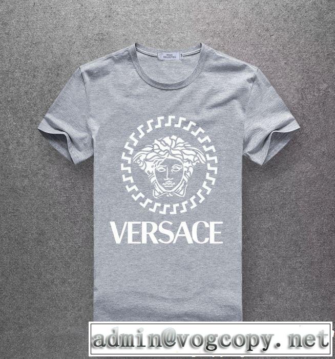 る春夏おすすめの人気商品 VERSACE ヴェルサーチ 半袖Tシャツ 多色可選 2019春夏も引き続きトレンド