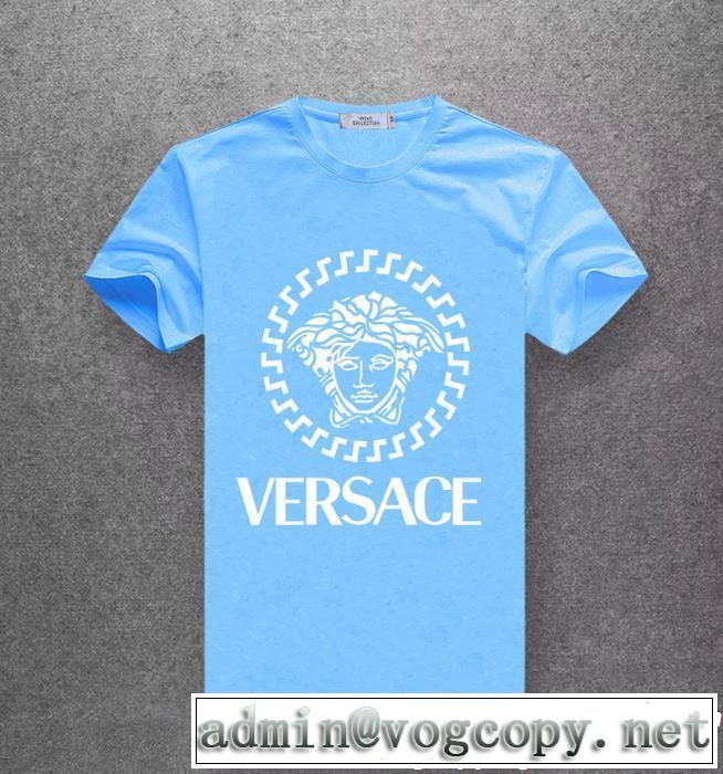 る春夏おすすめの人気商品 VERSACE ヴェルサーチ 半袖Tシャツ 多色可選 2019春夏も引き続きトレンド