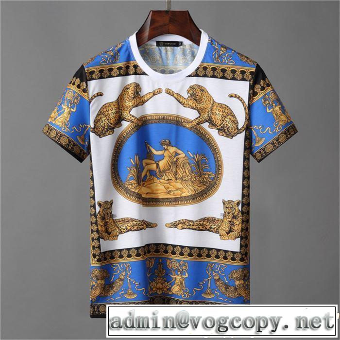 2019春夏の大注目トレンド VERSACE ヴェルサーチ 半袖Tシャツ 春夏のトレンドアイテム
