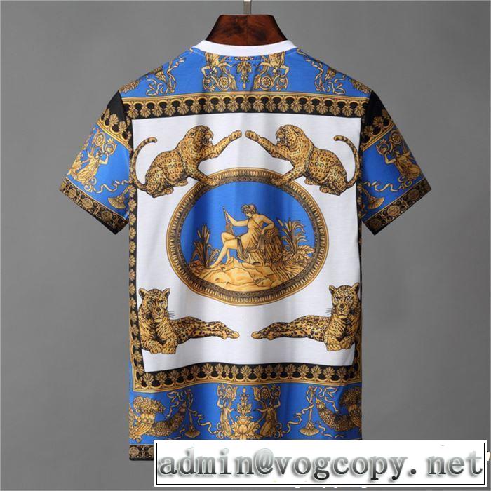 2019春夏の大注目トレンド VERSACE ヴェルサーチ 半袖Tシャツ 春夏のトレンドアイテム