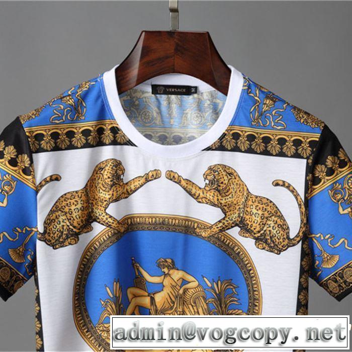 2019春夏の大注目トレンド VERSACE ヴェルサーチ 半袖Tシャツ 春夏のトレンドアイテム