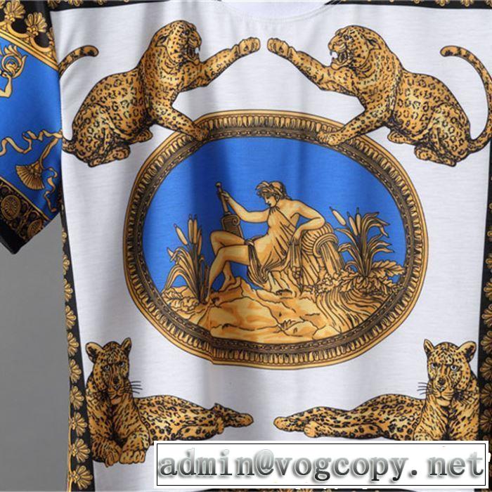 2019春夏の大注目トレンド VERSACE ヴェルサーチ 半袖Tシャツ 春夏のトレンドアイテム