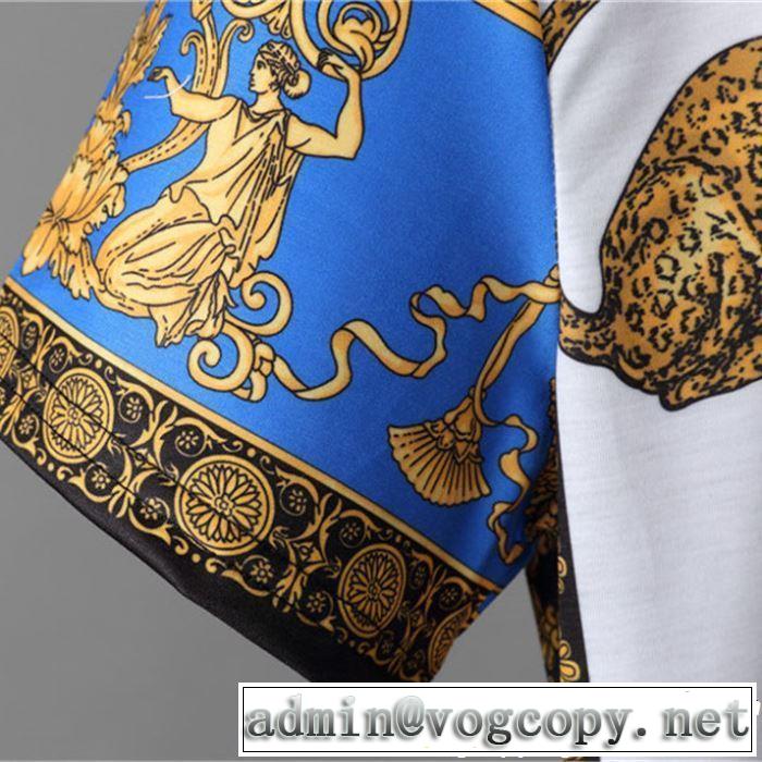 2019春夏の大注目トレンド VERSACE ヴェルサーチ 半袖Tシャツ 春夏のトレンドアイテム