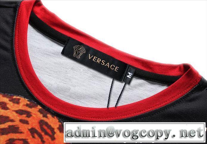 注目度が高まり最新コレクション 2019春夏も引き続き人気セール VERSACE ヴェルサーチ 半袖Tシャツ