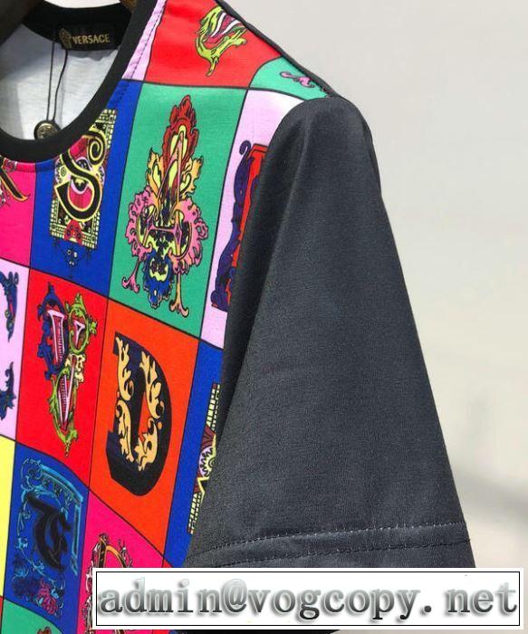 2019春夏の大注目トレンド ヴェルサーチ お勧め使える未入荷ブランド VERSACE Tシャツ/半袖