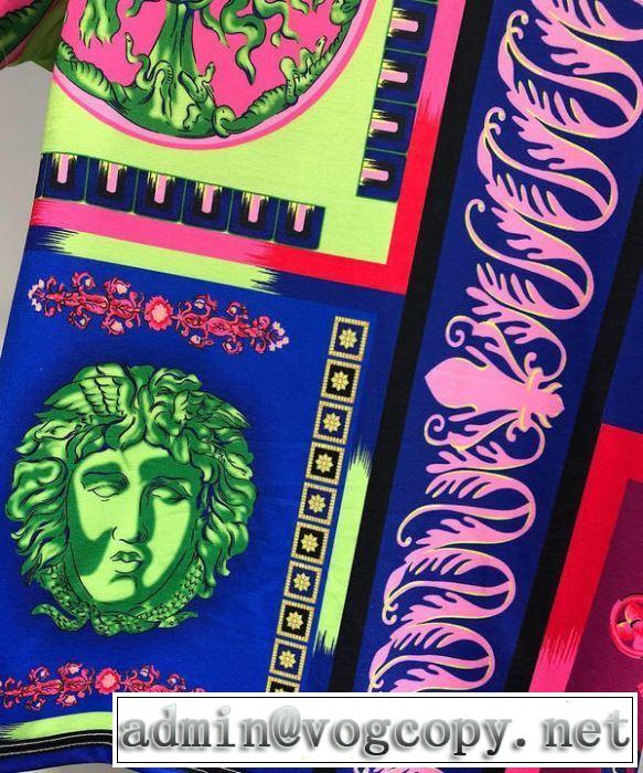 春夏の流行り2019新品 ヴェルサーチ2019SSのトレンド商品 VERSACE Tシャツ/半袖 新作オシャレ
