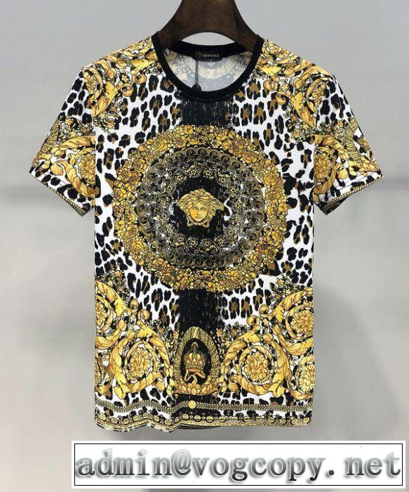 2019年最新ファッション Tシャツ/半袖 ヴェルサーチ安心と信頼のお取引 VERSACE 完売必須
