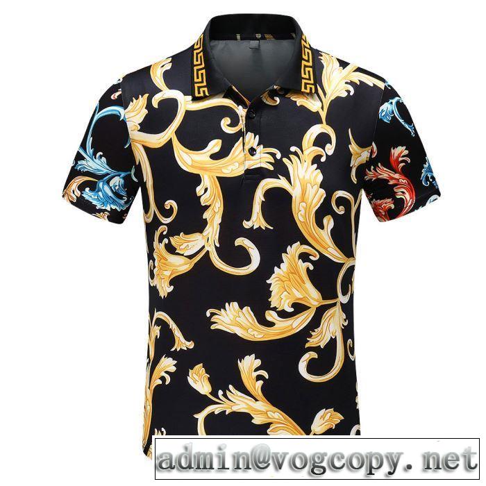 今年大人気 ヴェルサーチVERSACE 2019春夏の大注目トレンド Tシャツ/半袖 韓国の人気