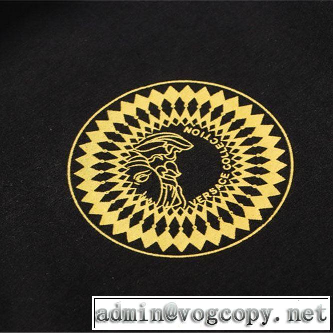 2019春夏も引き続き人気セール ヴェルサーチVERSACE 3色可選 Tシャツ/半袖 ギフトＯＫ