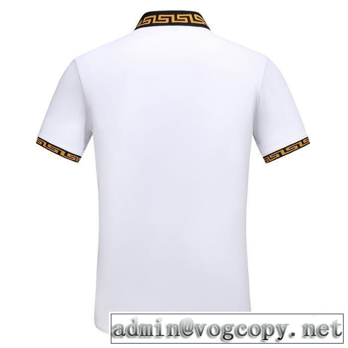 2019夏ファション新品 ヴェルサーチ 夏キレ味をプラス VERSACE 2色可選 Tシャツ/半袖