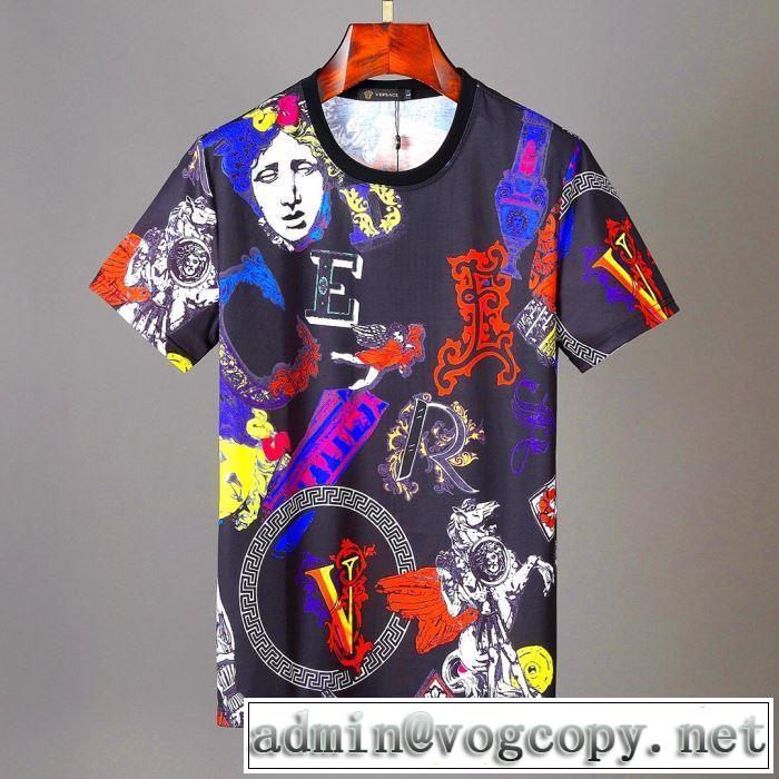 人気上昇中 ヴェルサーチVERSACE 新作オシャレ Tシャツ/半袖 【2019春夏】最新コレクション