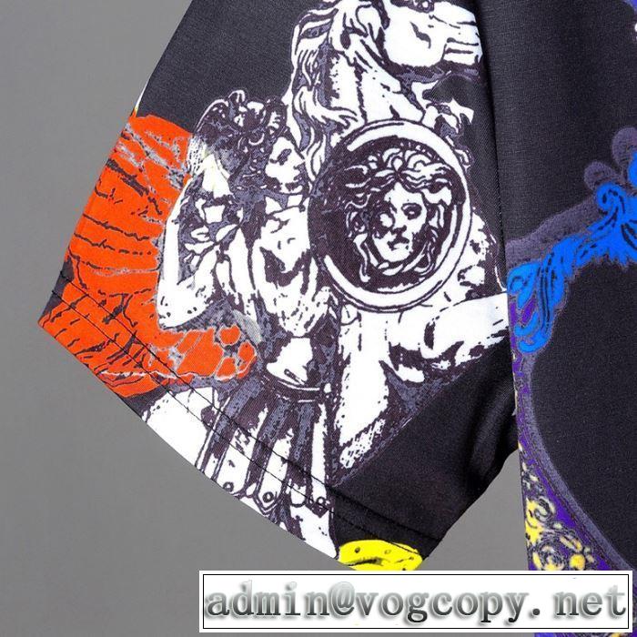人気上昇中 ヴェルサーチVERSACE 新作オシャレ Tシャツ/半袖 【2019春夏】最新コレクション