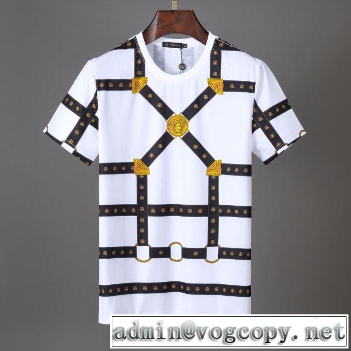 2019SSのトレンド商品 ヴェルサー 今年大人気チVERSACE 2色可選 Tシャツ/半袖