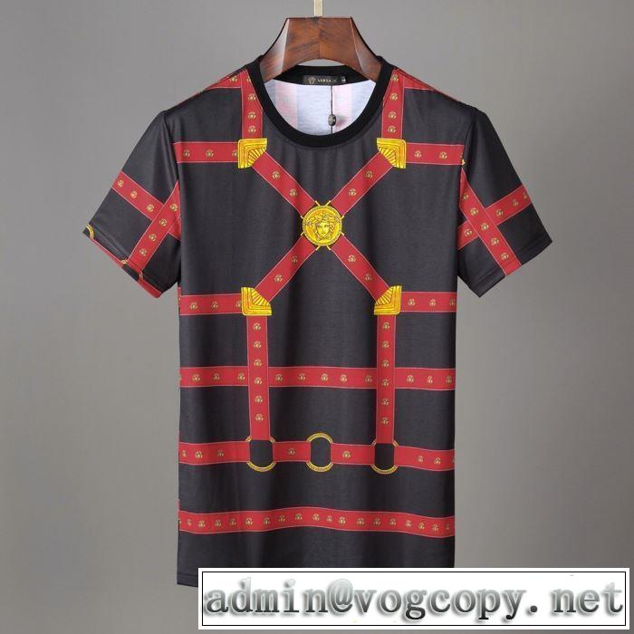 2019SSのトレンド商品 ヴェルサー 今年大人気チVERSACE 2色可選 Tシャツ/半袖