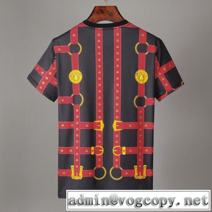 2019SSのトレンド商品 ヴェルサー 今年大人気チVERSACE 2色可選 Tシャツ/半袖