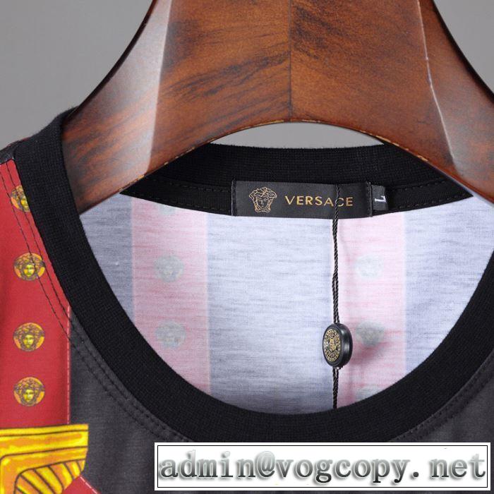 2019SSのトレンド商品 ヴェルサー 今年大人気チVERSACE 2色可選 Tシャツ/半袖