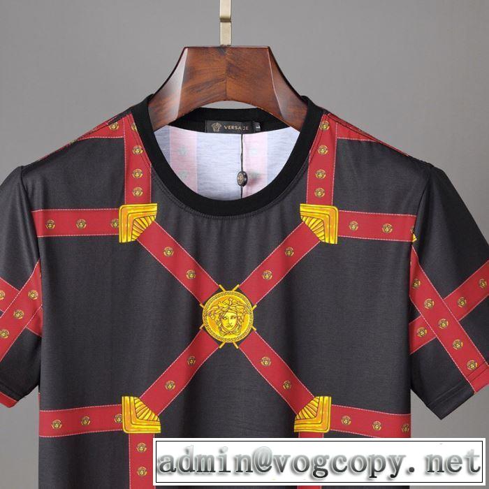 2019SSのトレンド商品 ヴェルサー 今年大人気チVERSACE 2色可選 Tシャツ/半袖