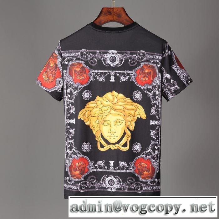 人気モデル愛用 ヴェルサーチ VERSACE 2019年最新ファッション Tシャツ/半袖 ギフトＯＫ