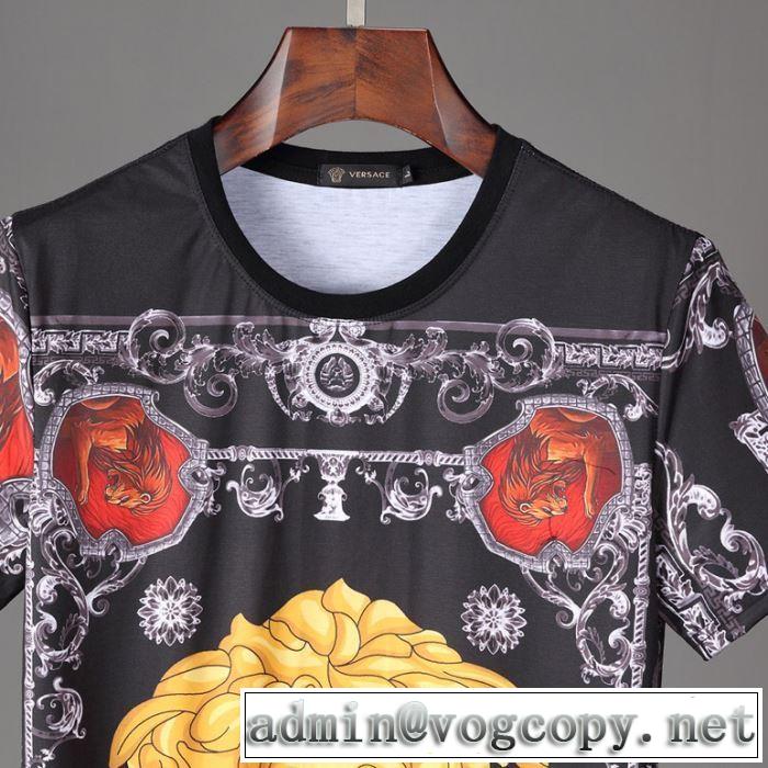 人気モデル愛用 ヴェルサーチ VERSACE 2019年最新ファッション Tシャツ/半袖 ギフトＯＫ