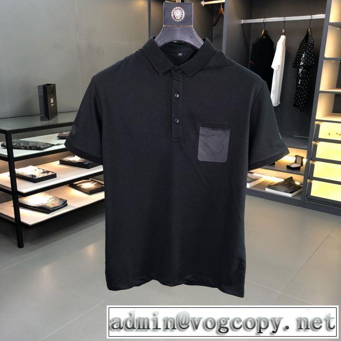 お洒落スタイル ヴェルサーチ春夏の流行り2019新品 VERSACE 2色可選 Tシャツ/半袖 韓国の人気