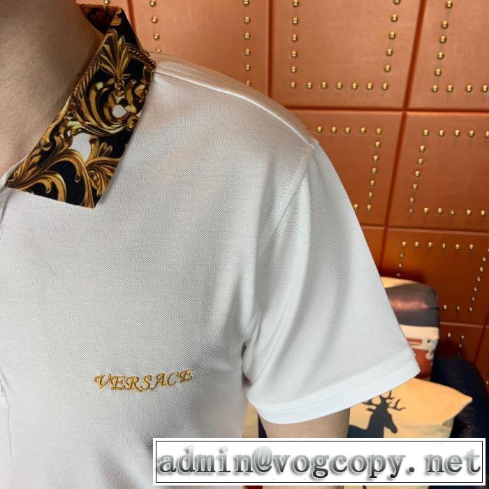 ヴェルサーチ春色の最旬の人気アイテム VERSACE 2色可選 Tシャツ/半袖 2019SSのトレンド商品