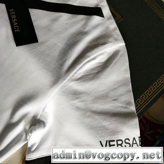 新作オシャレ ヴェルサーチVERSACE 2色可選 Tシャツ/半袖【2019春夏】最新コレクション