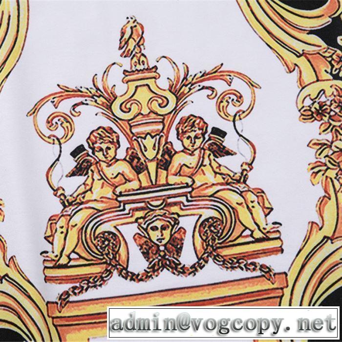 【2019年】夏のファッション  Tシャツ/半袖 ヴェルサーチ VERSACE 期間限定価格  入手超困難